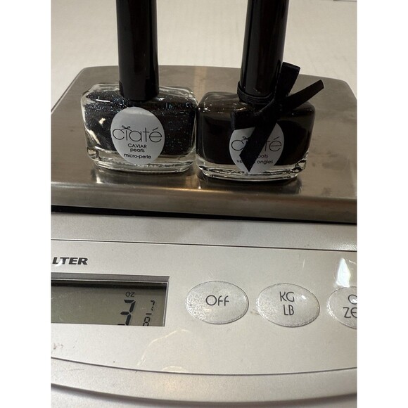 Ciate Caviar Pearl Black & Paint Pots Nail Polish Ghetto Fabulous 017 Mani Set - Picture 10 of 11